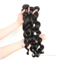 High Quality  Loose Wave Virgin Remy Human Hair Weave Bundles Extensions Qingdao Hair Factory